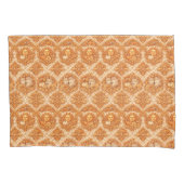 Rococo Revival Damask Nature Pattern 枕カバー (正面)