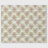 Rococo Ribbon Swag ラッピングペーパー (フラット)