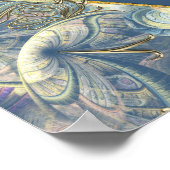 Rococo Rich with Gold Relief & Masks ポスター (角)