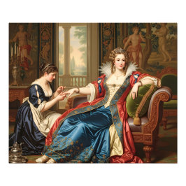 Rococo Secrets: Regal Beauty in a Palace Setting ( フォトプリント