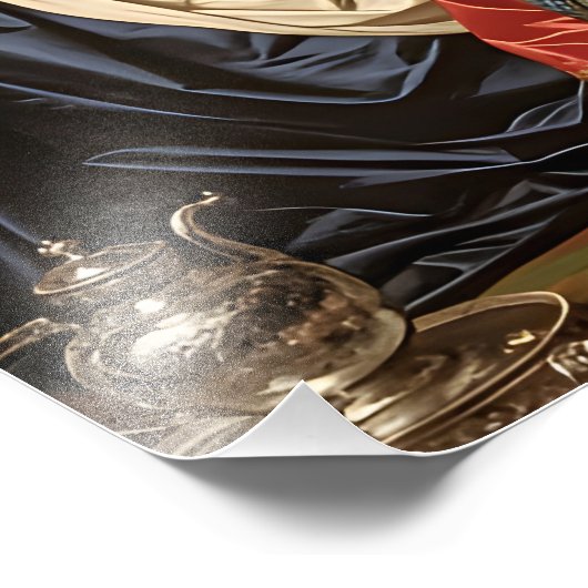 Rococo Secrets: Regal Beauty in a Palace Setting ( フォトプリント (角)