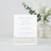 Rococo Wedding Details エンクロージャーカード (スタンド正面)