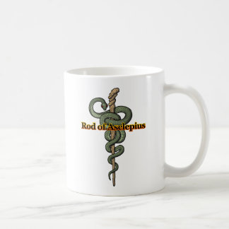 Rod of Asclepius コーヒーマグカップ