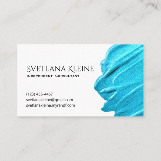 Rodanおよび分野の名刺 名刺 (裏面)