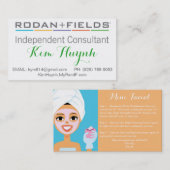 Rodanおよび分野の名刺 名刺 (正面/裏面)