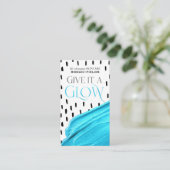 Rodanおよび分野の小型美顔術は、それに白熱カードを与えます 名刺 (スタンド正面)