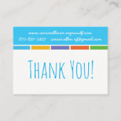 Rodan及び分野の紹介の穿孔器Caard ロイヤリティカード (裏面)