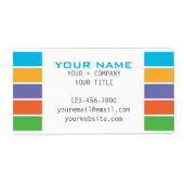 RODAN +フィールドのインスパイアストライプ ラベル (正面)