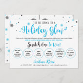 Rodan and Fieldsクリスマスクラッチオフカード 案内状 (正面/裏面)