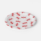 Rode mieren, mierennest. Halloween feest ペーパープレート (アングル)