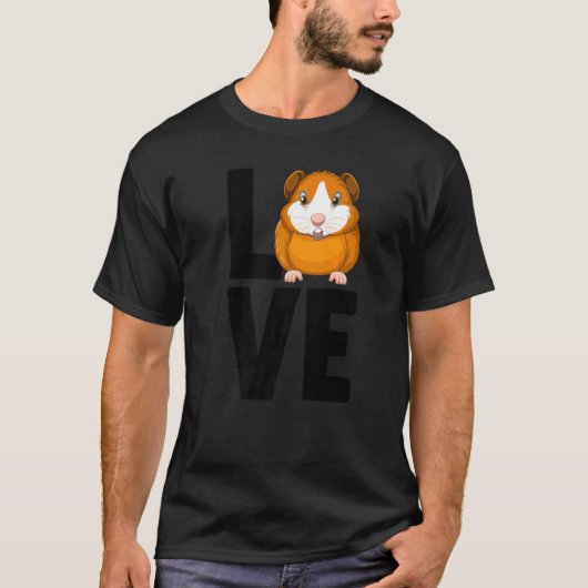 Rodent Cavies Cavy Guinea Pig Owners Love Tシャツ (正面)