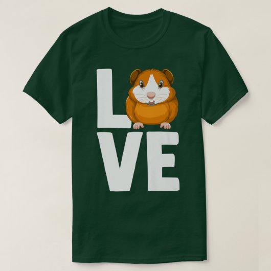 Rodent Cavies Cavy Lovers Guinea Pig Owners Love P Tシャツ (デザイン正面)