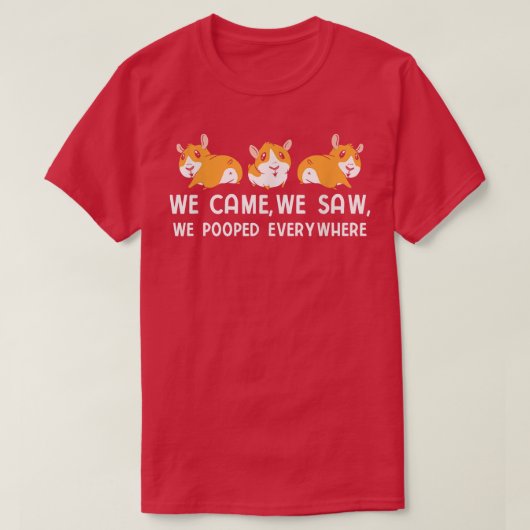 Rodent Guinea Pig 5212 Tシャツ (デザイン正面)