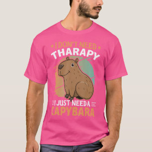 Rodent Lover私は必要ないセラピー私はちょうどCaが必要 Tシャツ