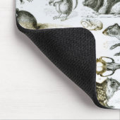 Rodentia齧歯動物かかじる動物 マウスパッド (コーナー)