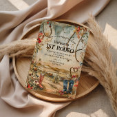 Rodeo Boots & Cactus 1st Birthday 招待状