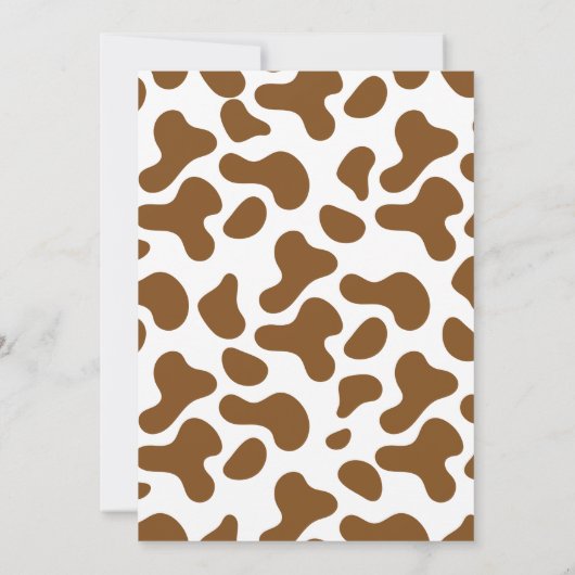 Rodeo Cowboy 2nd Birthday Invitation 招待状 (裏面)