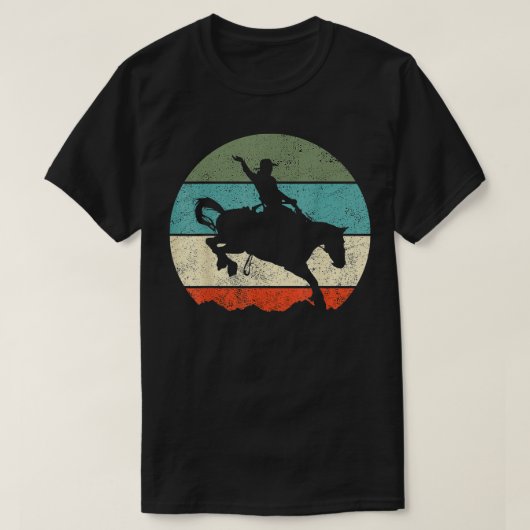 Rodeo Cowboy Western Tシャツ (デザイン正面)
