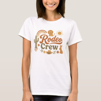 Rodeo Crew Parents Birthday Shirts | Mum Dad Match Tシャツ