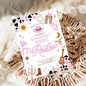 Rodeo First Birthday Invitation 招待状
