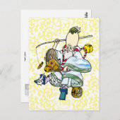 Rodeo Julrojin年賀状 ポストカード (正面/裏面)