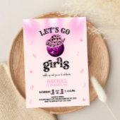 Rodeo Let's go girls 招待状