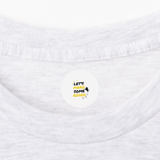 Rodeo makers ラベル (貼付)