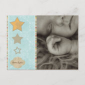 Rodeo Mattias誕生発表 案内ポストカード (裏面)