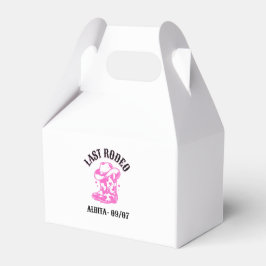 rodeo pink bachelorette party フェイバーボックス