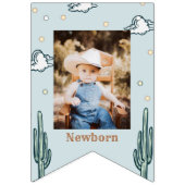 Rodeo West Cowboy月次フォトバンティングフラグ バンティングフラッグ (第1の旗)