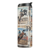 Rodeo Western Cowboy Horse Bucking タンブラー (回転左)