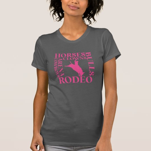 Rodeo Words女性のTシャツ Tシャツ (正面)