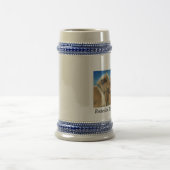 Rodesian Ridgeback犬の芸術Stien ビールジョッキ (中央)