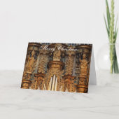 Rodez Cathedralオルガンの季節の挨拶 シーズンカード (正面)