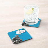 Rodinの思想家-あなたのカスタムの思考を加えて下さい コースター (右側)