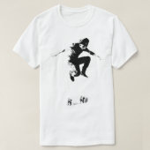 Rodney Mullen Treflip B_amp_Wグラフィック Tシャツ (デザイン正面)