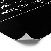 Rodney Quote Funny Birthday Personalized Name Gift ポスター (角)