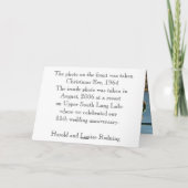 Rodningのヴィンテージのクリスマス1964-2006年 シーズンカード (裏面)