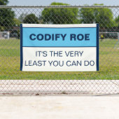 Roeをコード化する最も少ない会議 横断幕 (インサイチュ)