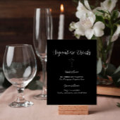 ROE白黒シグネチャードリンクサイン ポスター