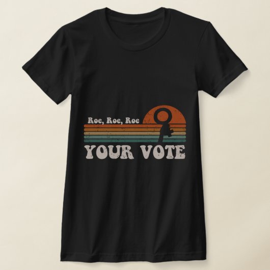 Roe Roe投票69 Tシャツ (レイダウン)