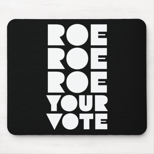 Roe Roe投票85 マウスパッド (正面)