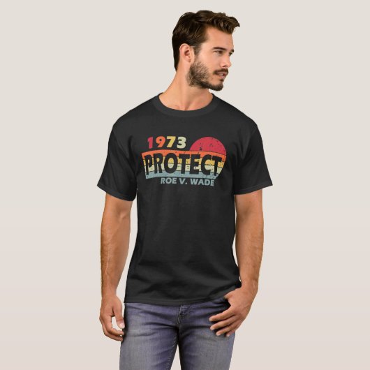 Roe V Wade 1973保護 Matters Feminist Tシャツ (正面フル)