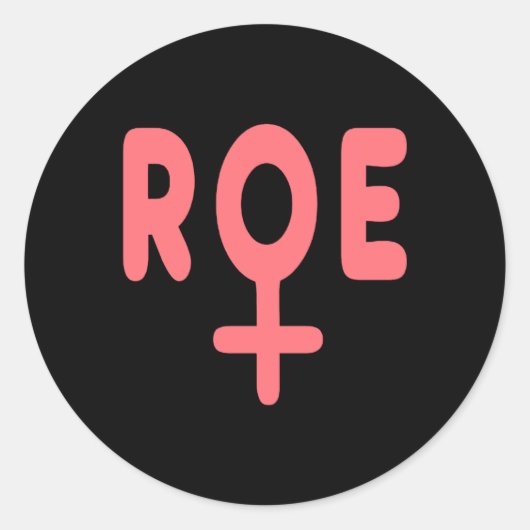 roe v wade 7 ラウンドシール (正面)