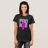 Roe V Wade Pro選択妊娠中絶女性を守る Tシャツ (正面フル)