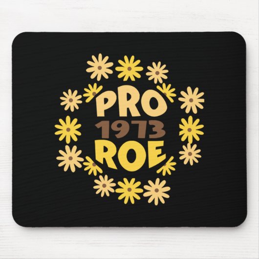 Roe v Wade Rights ProChoiceフェミニストプロ マウスパッド (正面)