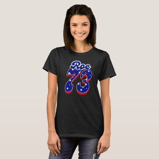 Roe Vs Wade Pro Choice中絶権 Tシャツ (正面フル)