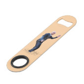 Roestvrijstalen Flessenopener スピード栓抜き (裏面アングル)