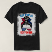 Roevemberのフィットでお会いすリラックスる Tシャツ (デザイン正面)