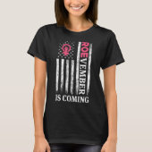 Roevember Roe v Wade Pro Choice Roevember Is Comin Tシャツ (正面)